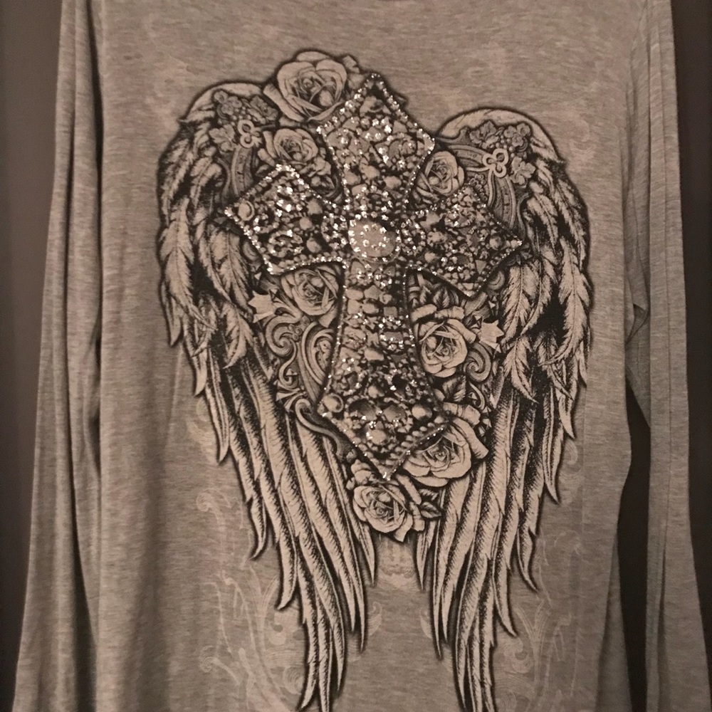 **FINAL MARKDOWN** Gray tunic